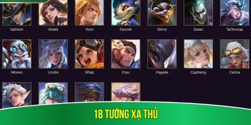 18 tướng Xạ thủ