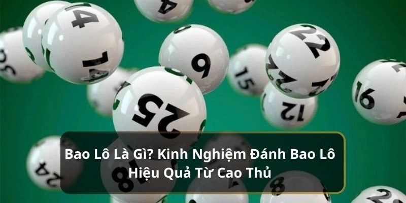 Tìm hiểu khái niệm bao lô là gì trong lô đề