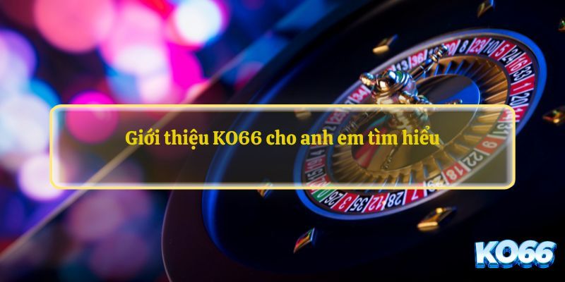 Giới thiệu Ko66 hướng đến sứ mệnh cao cả