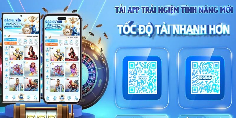 Top điểm cộng tuyệt vời của app game Ko66 so với bản web